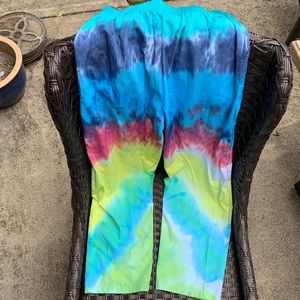 Tie dye scrubs